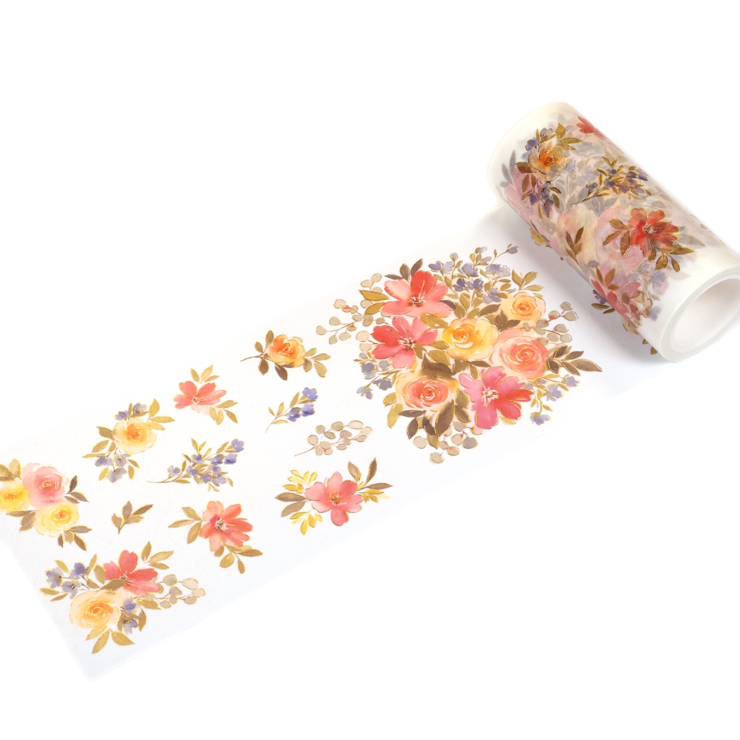 **NEW* - Pinkfresh Studio - Cozy Blooms washi