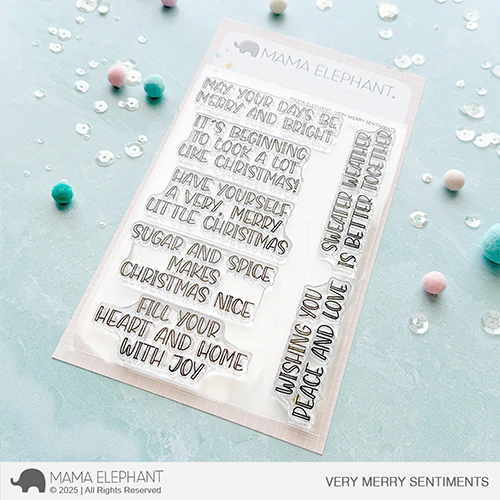 *NEW* - Mama Elephant - VERY MERRY SENTIMENTS