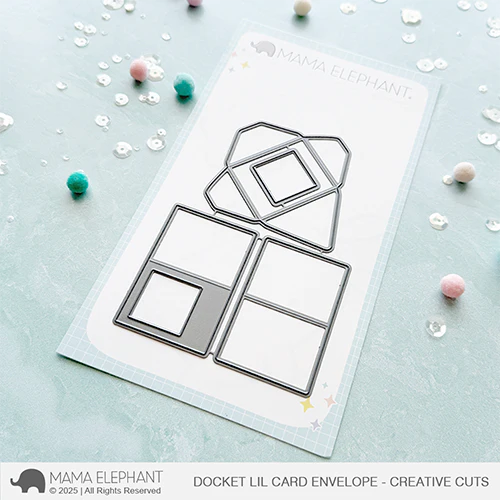 *NEW* - Mama Elephant - Docket Lil Card Envelope - Creative Cuts