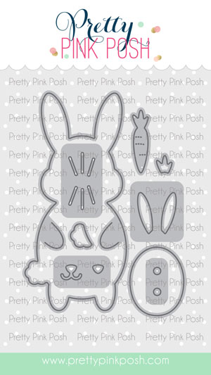 **NEW* - Pretty Pink Posh - Bunny Holder Die Set