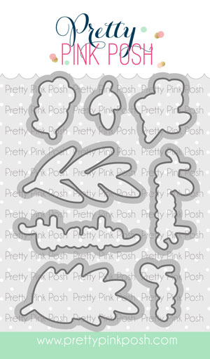 Pretty Pink Posh - Simple Thanks Coor Die Set