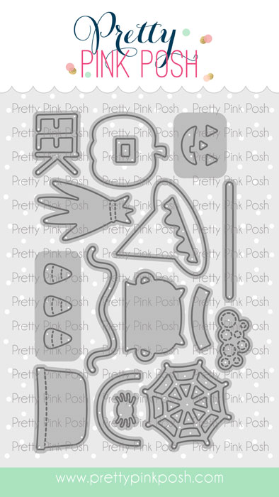 *NEW* - Pretty Pink Posh - Halloween Holder Additions Die Set