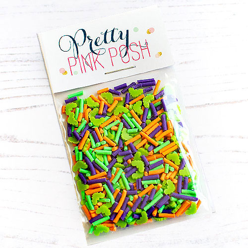 *NEW* - Pretty Pink Posh - Halloween Night Clay Confetti Mix