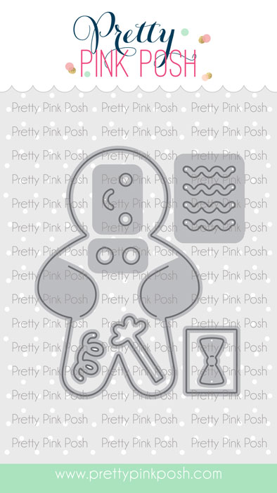 **NEW* - Pretty Pink Posh - Gingerbread Holder Die Set