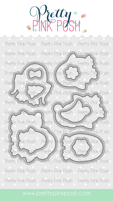 Pretty Pink Posh - Penguin Friends Coor Die Set