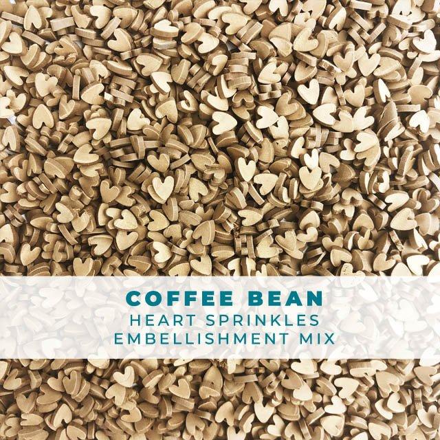 Trinity Stamps - Coffee Bean Heart Sprinkle Mix