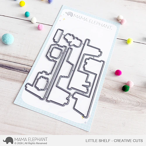 **NEW* - Mama Elephant - Little Shelf - CC