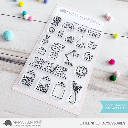 **NEW* - Mama Elephant - LITTLE SHELF ACCESSORIES