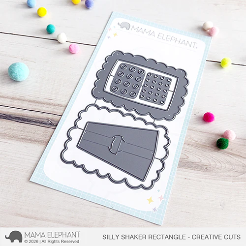 **NEW* - Mama Elephant - Silly Shaker Rectangle - Creative Cuts
