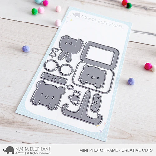**NEW* - Mama Elephant - Mini Photo Frame - Creative Cuts