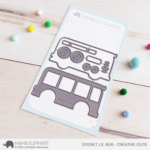 *NEW* - Mama Elephant - Docket Lil Bus - Creative Cuts