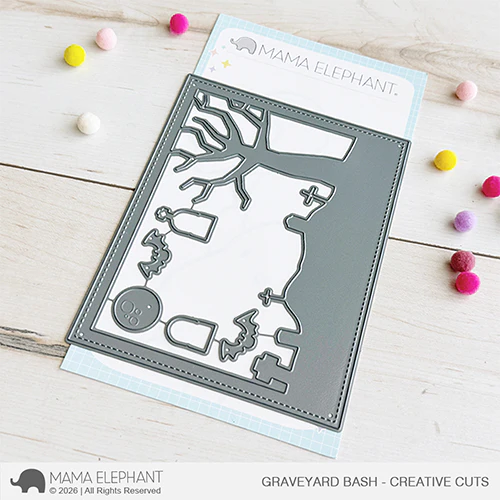 **NEW* - Mama Elephant - Graveyard Bash - Creative Cuts