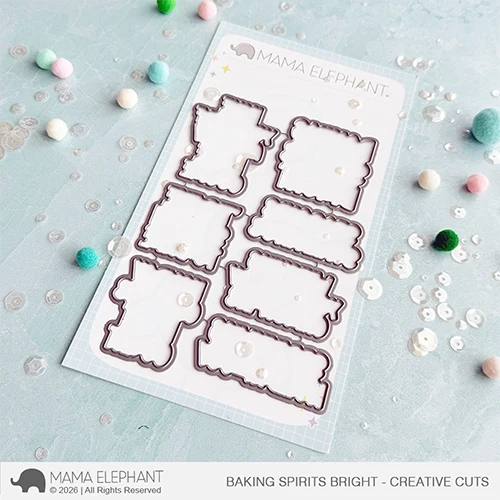 **NEW* - Mama Elephant - Baking Spirits Bright - CC
