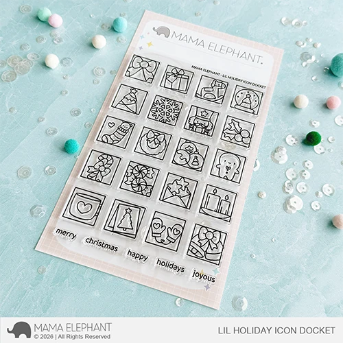 **NEW* - Mama Elephant - LIL HOLIDAY ICON DOCKET