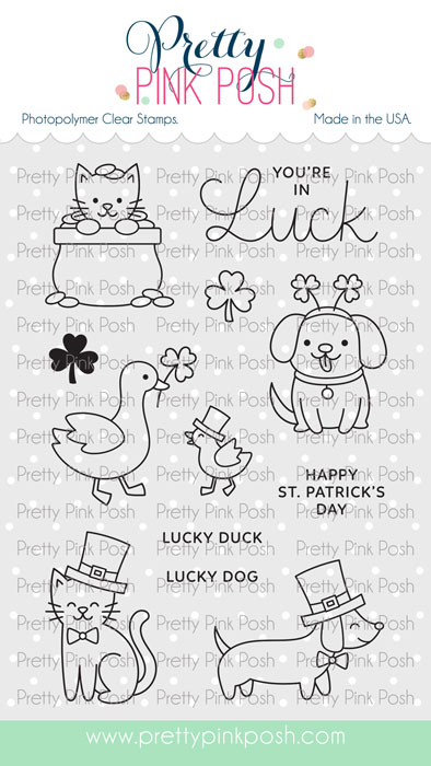 *NEW* - Pretty Pink Posh - Lucky Animals Stamp Set