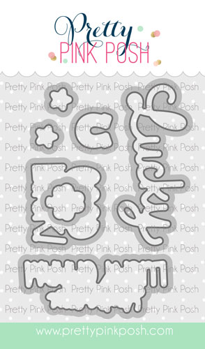 *NEW* - Pretty Pink Posh - Lucky To Know You Coor Die Set