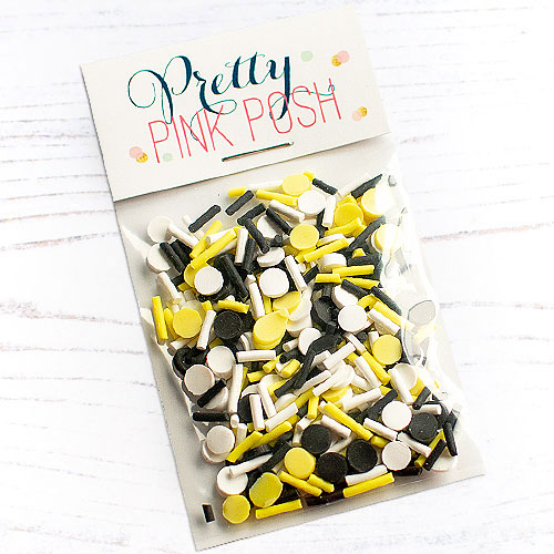 *NEW* - Pretty Pink Posh - Bee Busy Clay Confetti