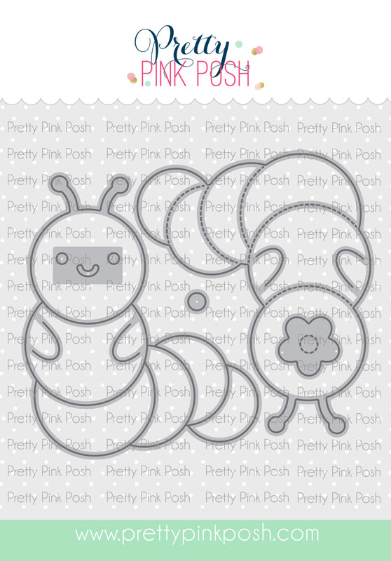 *NEW* - Pretty Pink Posh - Caterpillar Holder Die Set