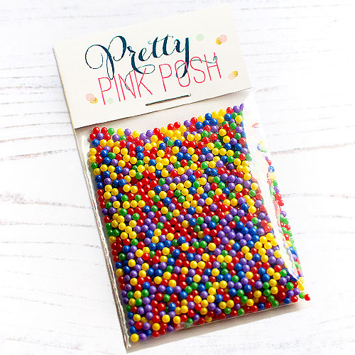 *NEW* - Pretty Pink Posh - Color Splash Shaker Beads