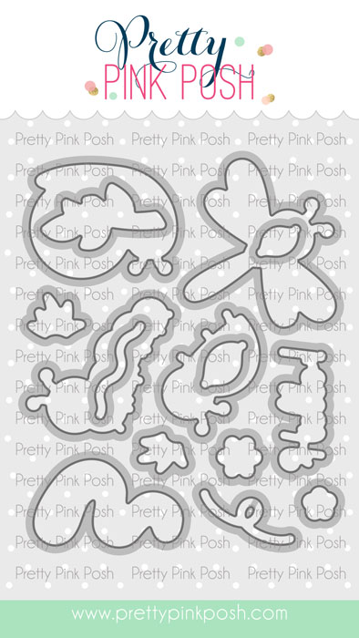 *NEW* - Pretty Pink Posh - Cute Bugs Coor Die Set