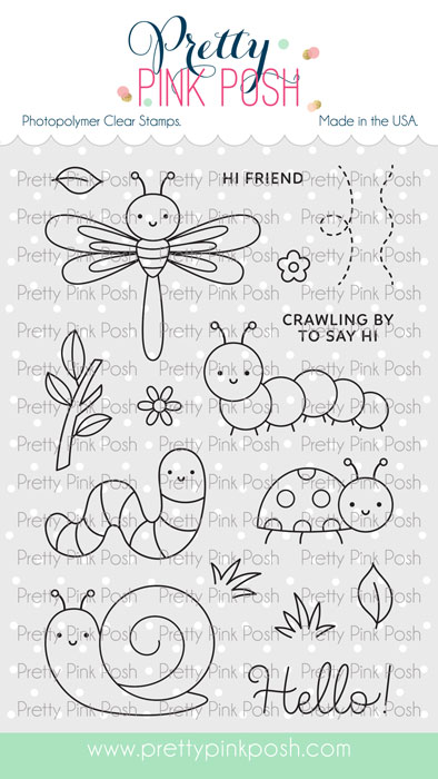 *NEW* - Pretty Pink Posh - Cute Bugs Stamp Set