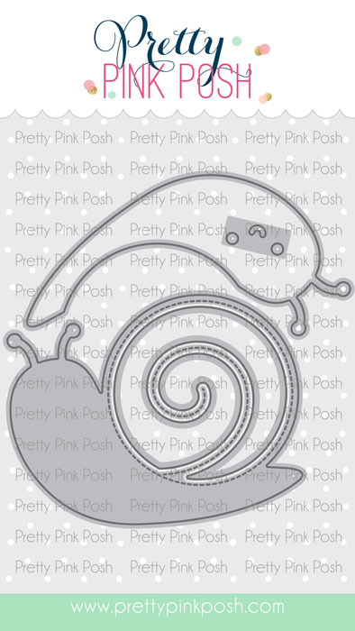 *NEW* - Pretty Pink Posh - Snail Shaker Die Set