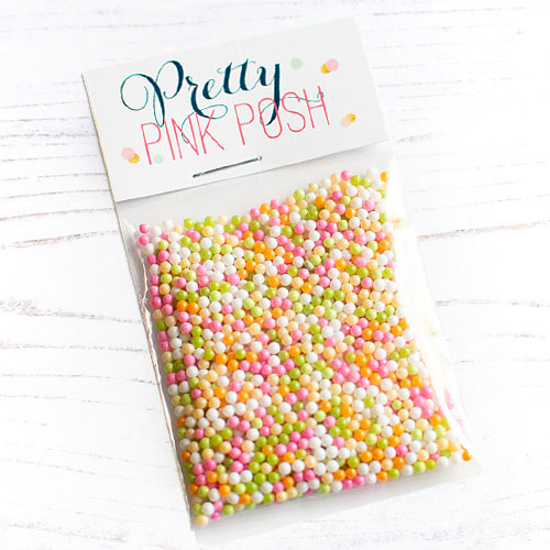 **NEW* - Pretty Pink Posh - Rainbow Sherbet Shaker Beads