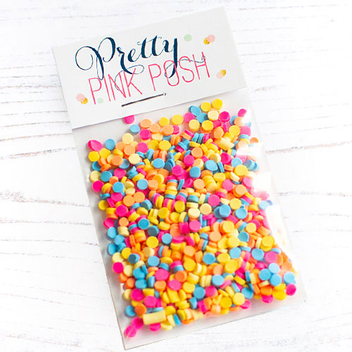 **NEW* - Pretty Pink Posh - Summertime Clay Confetti Mix