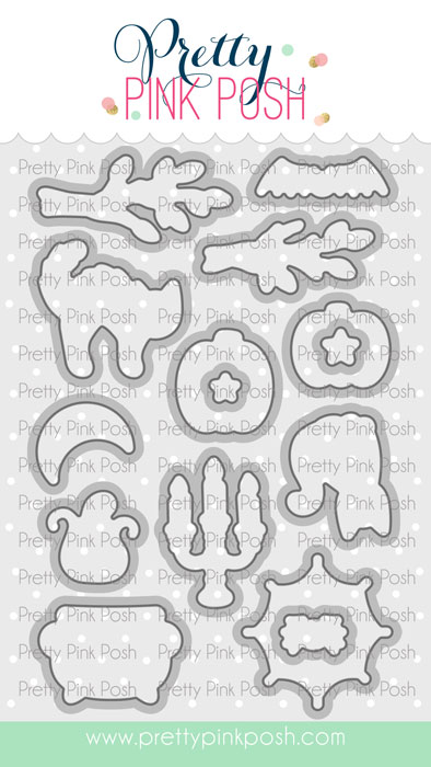 **NEW* - Pretty Pink Posh - Halloween Silhouettes Coor Die Set
