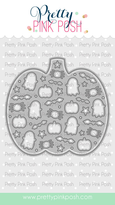 **NEW* - Pretty Pink Posh - Decorative Pumpkin Die Set