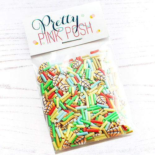 **NEW* - Pretty Pink Posh - Fall Fling Clay Confetti Mix