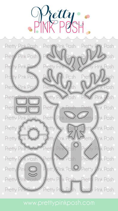 **NEW* - Pretty Pink Posh - Reindeer Holder