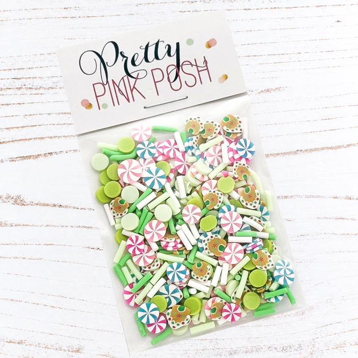 **NEW* - Pretty Pink Posh - Gingerbread Cheer Confetti Mix