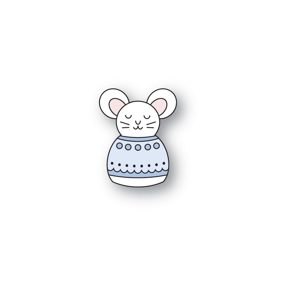 **NEW* - Poppystamps - Nordic Tiny Mouse craft die