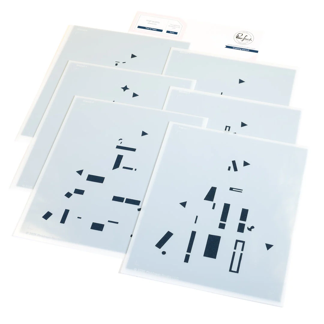 Pinkfresh Studio - Tree of Tales stencil