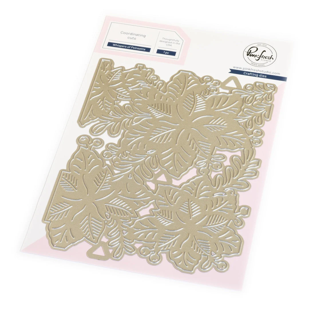 Pinkfresh Studio - Whispers of Poinsettia die