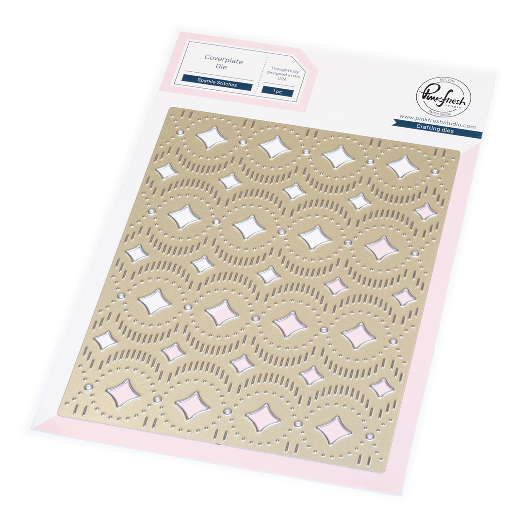 *NEW* - Pinkfresh Studio - Sparkle Stitches coverplate die