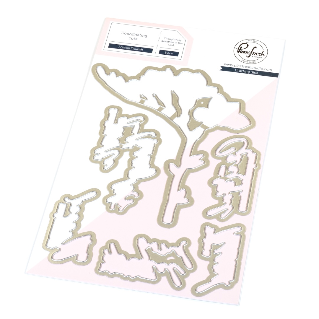 **NEW* - Pinkfresh Studio - Freesia Flourish die