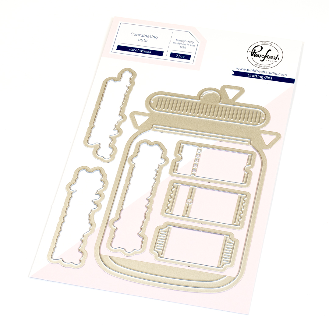 **NEW* - Pinkfresh Studio - Jar of Wishes die
