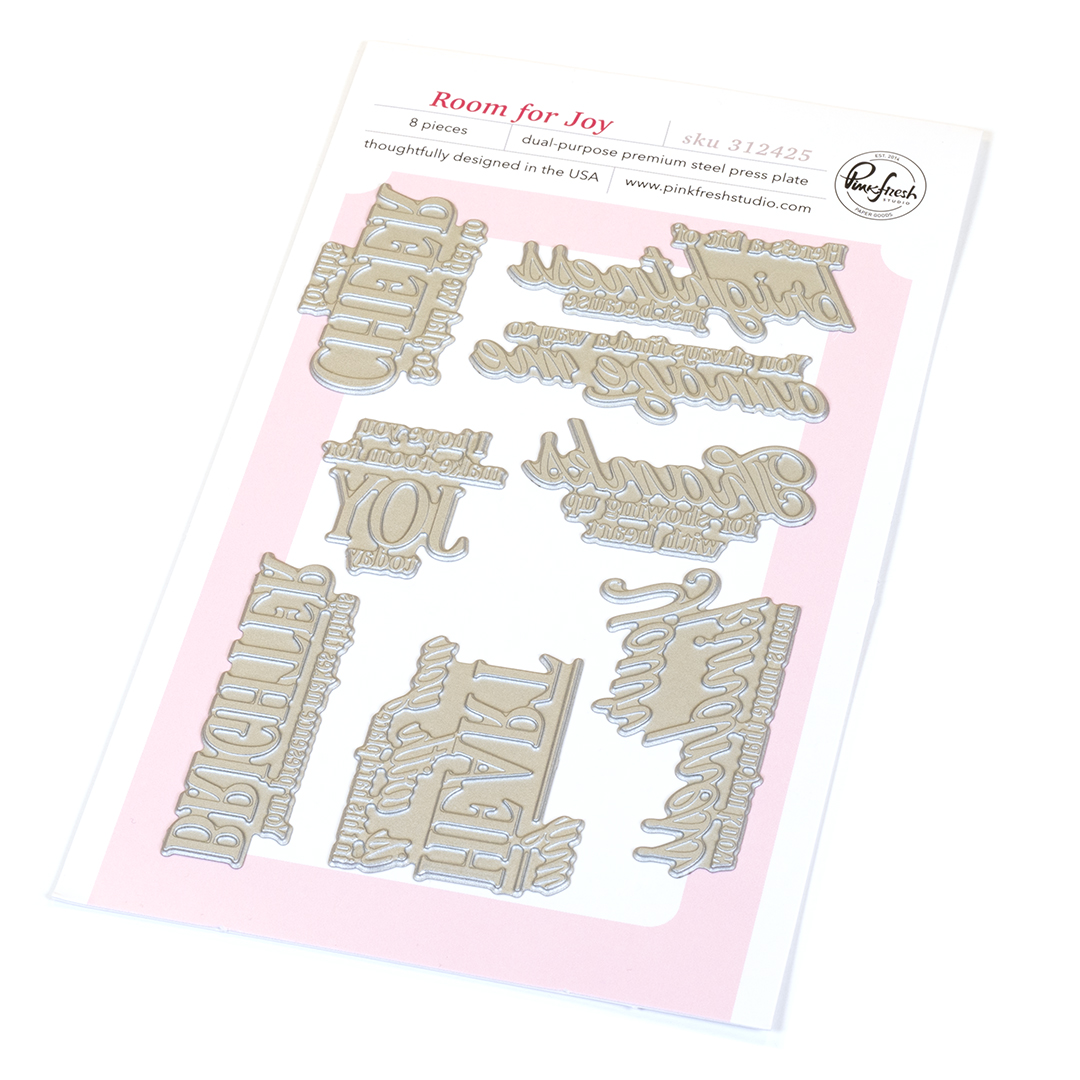 **NEW* - Pinkfresh Studio - Room for Joy press plate