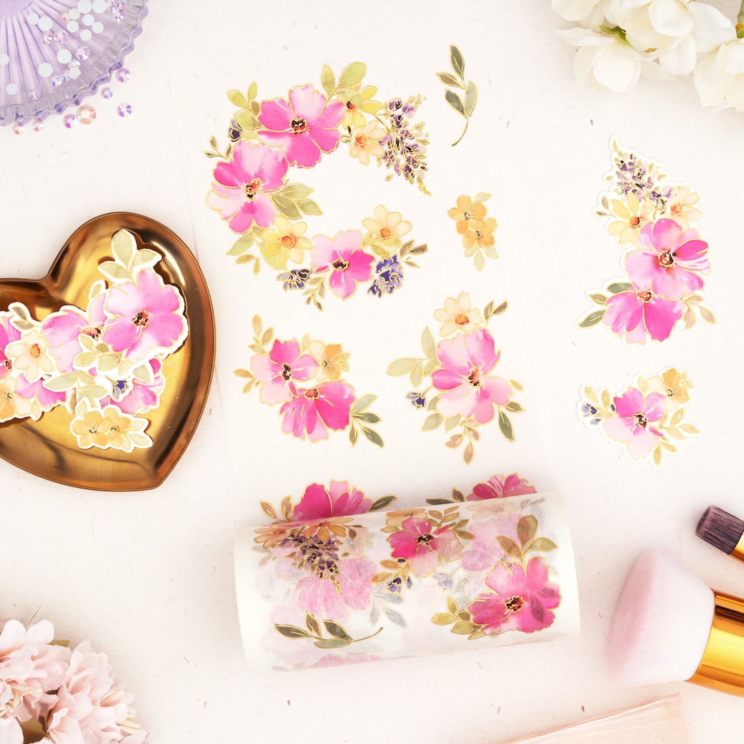 **NEW* - Pinkfresh Studio - Garden Grace washi