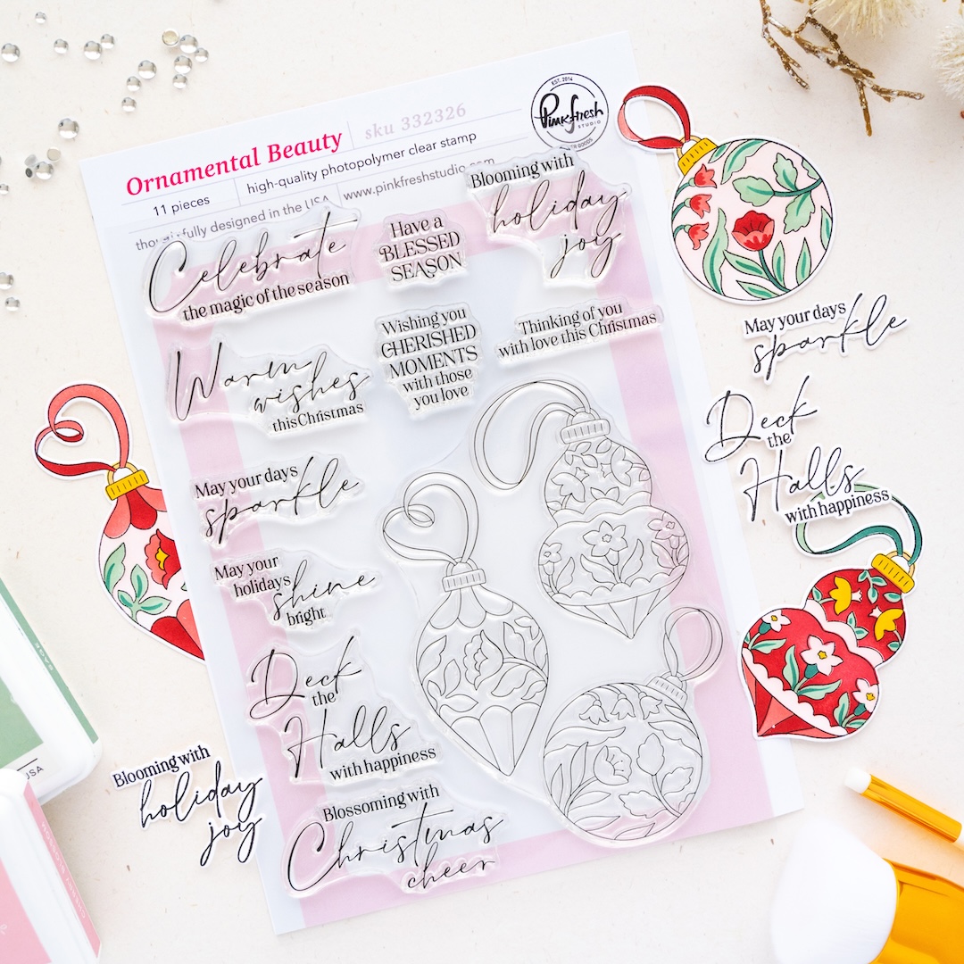 *NEW* - Pinkfresh Studio - Ornamental Beauty stamp