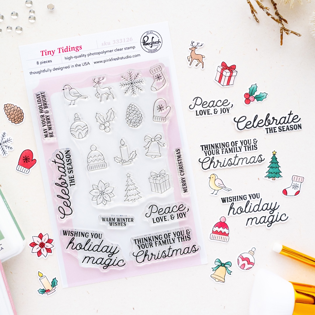*NEW* - Pinkfresh Studio - Tiny Tidings stamp