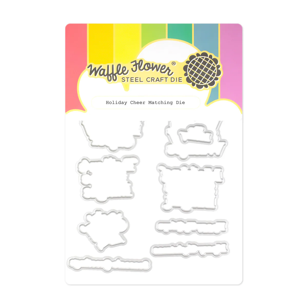Waffle Flower - Holiday Cheer Matching Die