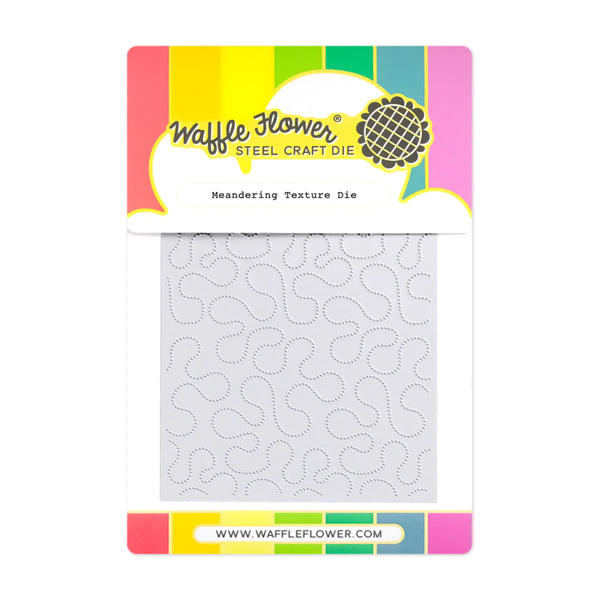 Waffle Flower - Meandering Texture Die