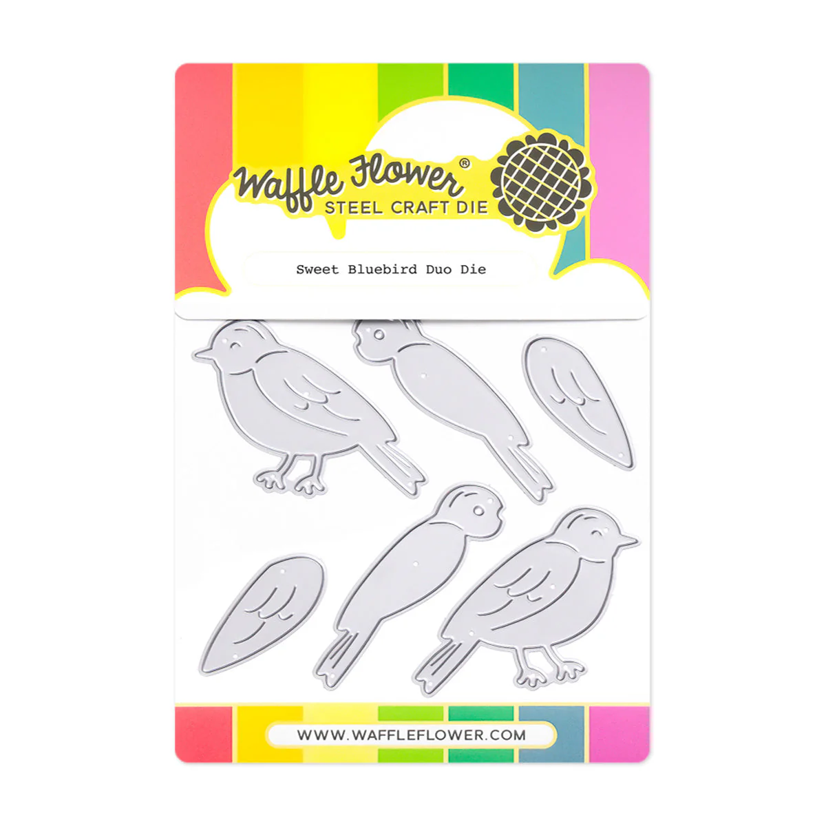 Waffle Flower - Sweet Bluebird Duo Die