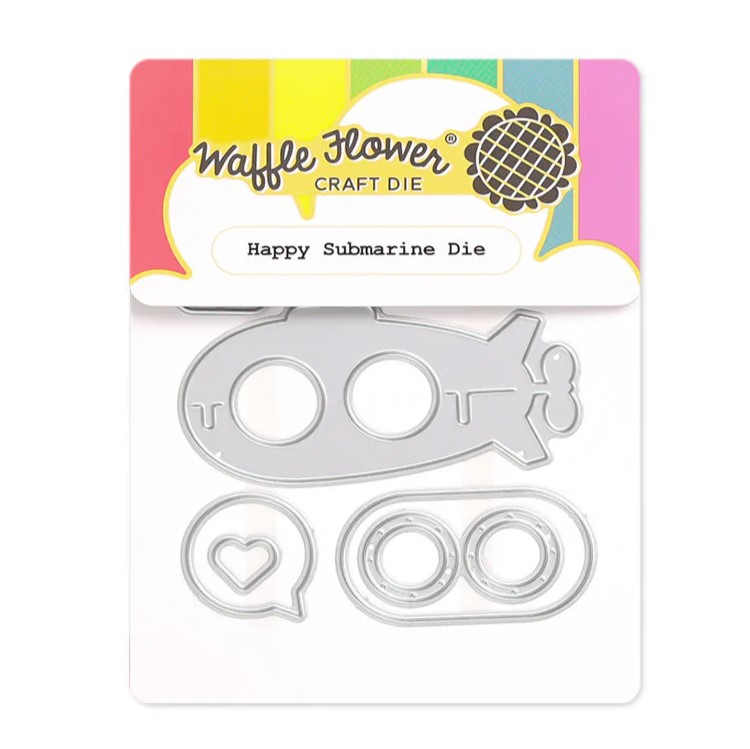 Waffle Flower - Happy Submarine Die
