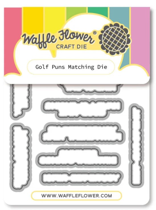 *NEW* - Waffle Flower - Golf Puns Matching Die