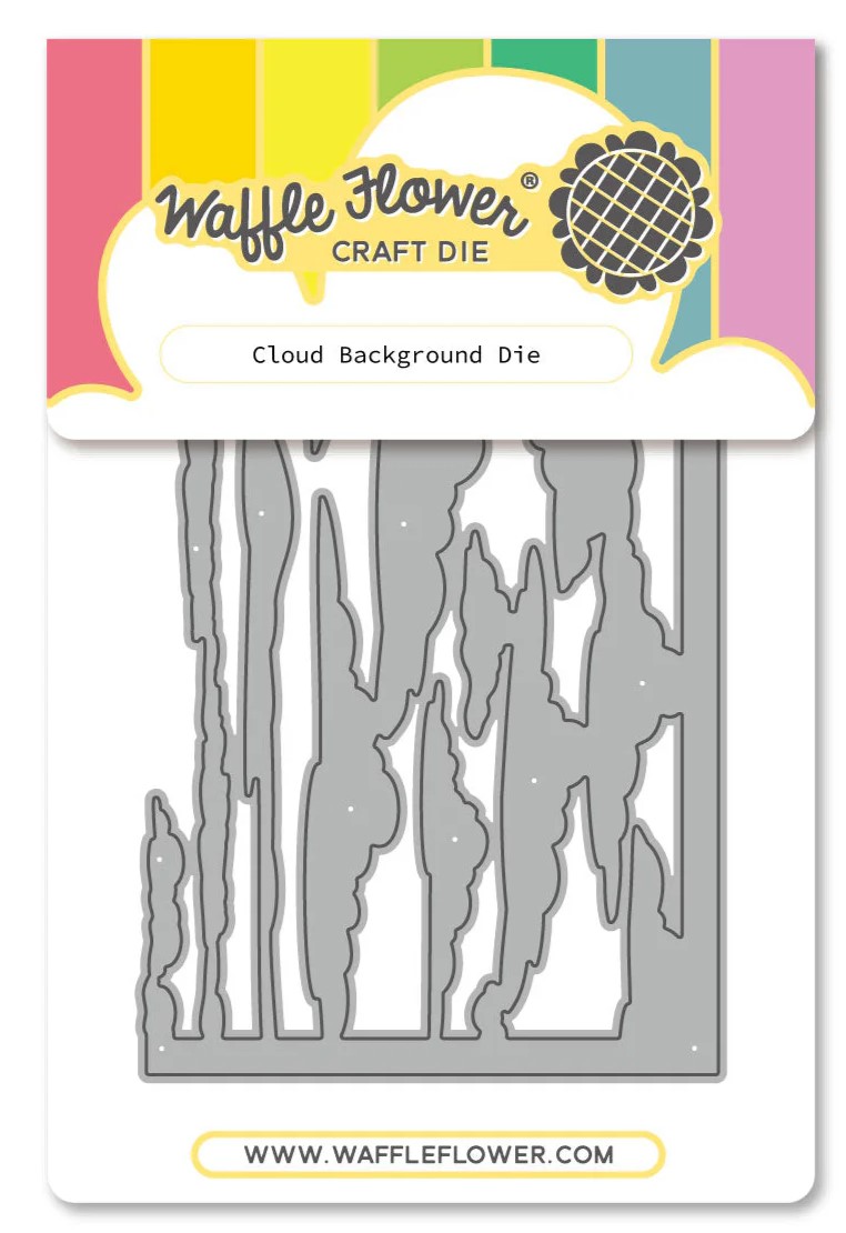*NEW* - Waffle Flower - Cloud Background Die