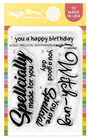 *NEW* - Waffle Flower - Spellcial Sentiments Stamp Set